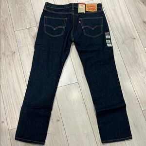 Levi's Men's Deep Indigo Straight Jeans